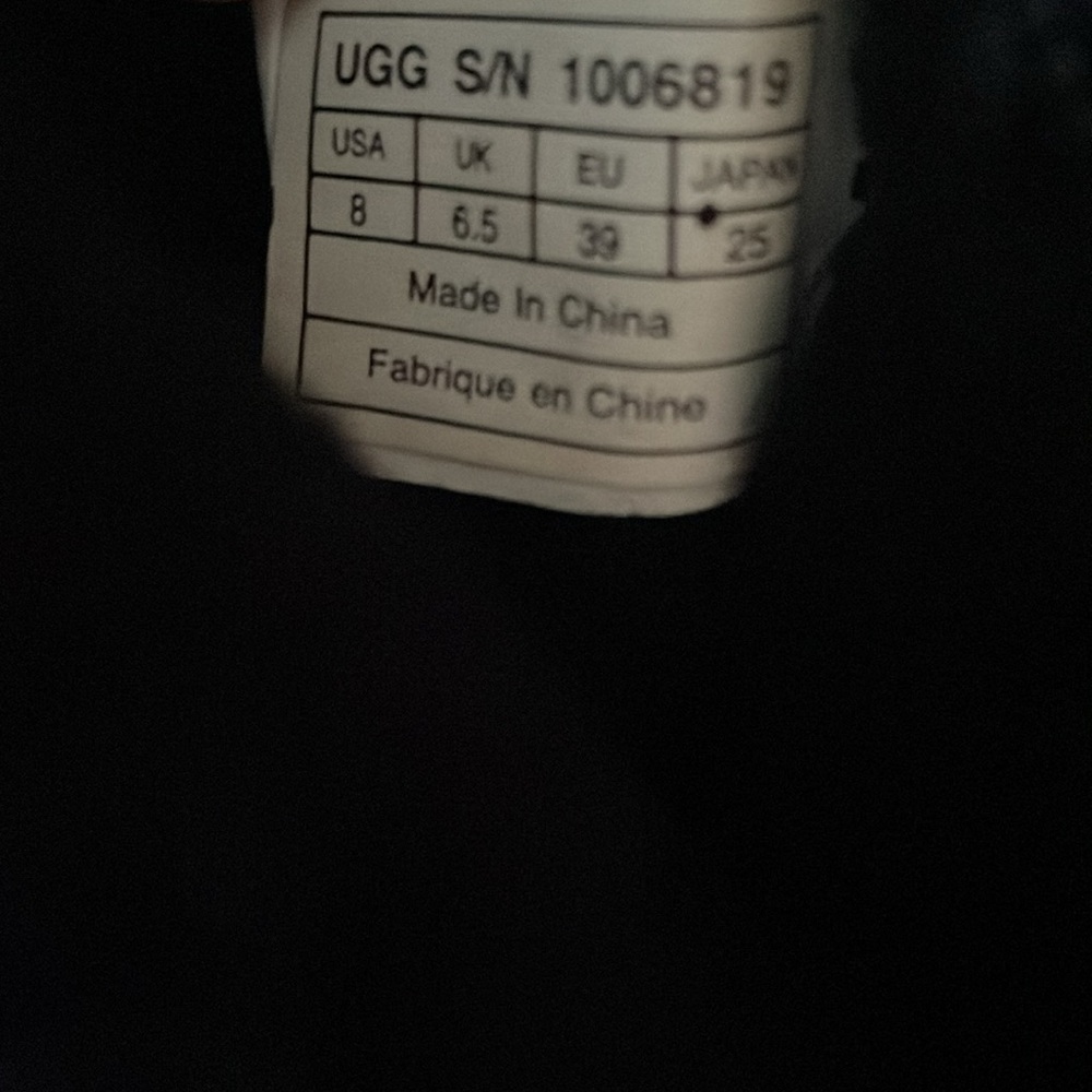 UGG Metallic Silver and Black Patterned Winter Boots - Picture 12 of 16